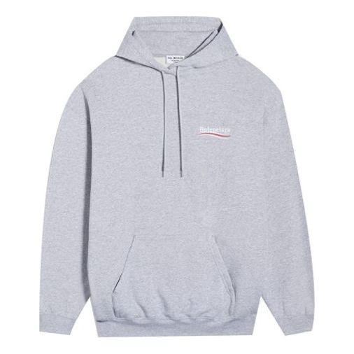 Суитчър Balenciaga Campaign Medium Fit Hoodie Сиво | 600583TKVI91379