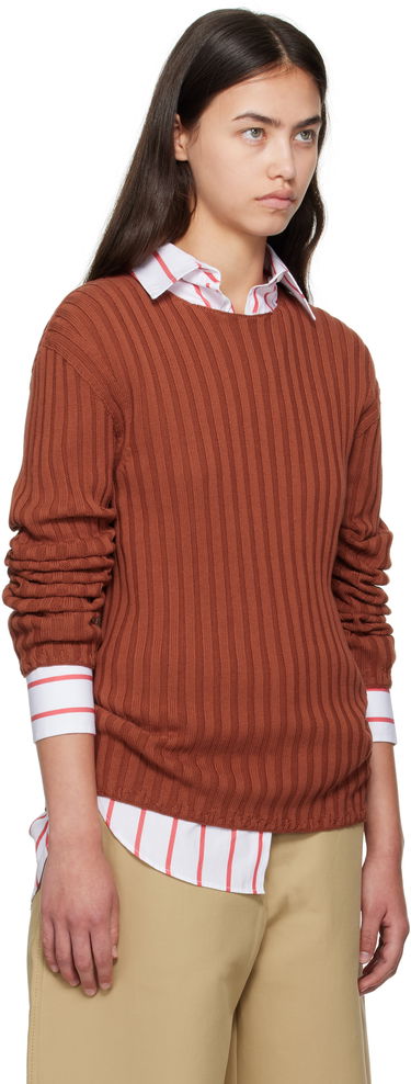 Пуловер Acne Studios Acne Studios Ribbed Sweater Черно | C60098-, 4