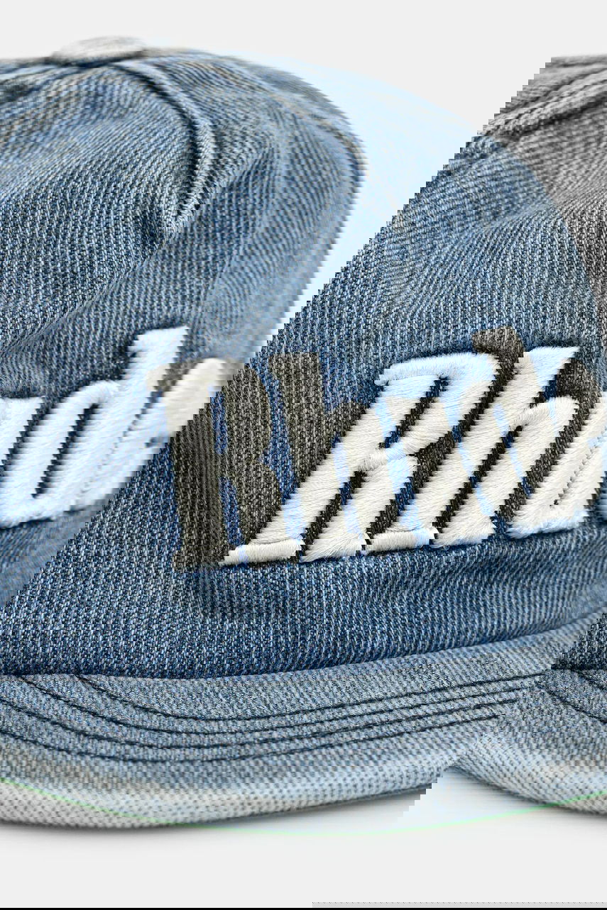 Шапка с козирка Rhude RHUDE Denim Baseball Cap Синьо | RHPF25HA01741, 1