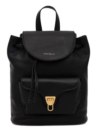 Раница Coccinelle Leather Backpack Черно | E1.MF6.14.02.01