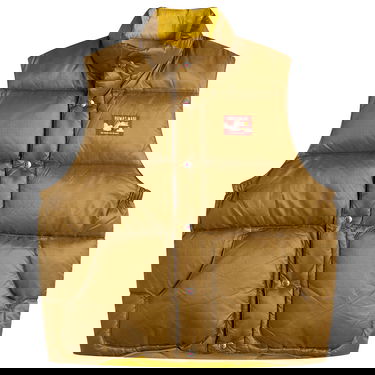 Жилетка Human Made Human Made Reversible Down Vest Size Large Кафяво | HM30JK024-OLV, 0