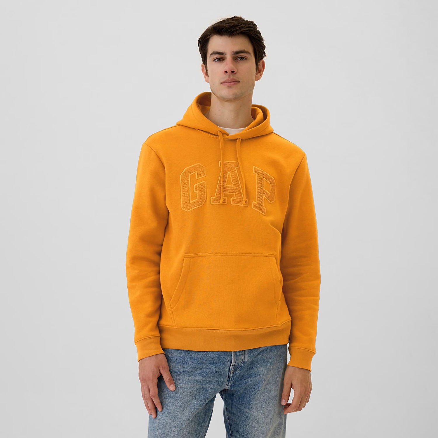 Суитчър GAP Sweatshirt Fullzip Hoodie Tigers Eye S Оранжево
 | 543909-00, 0