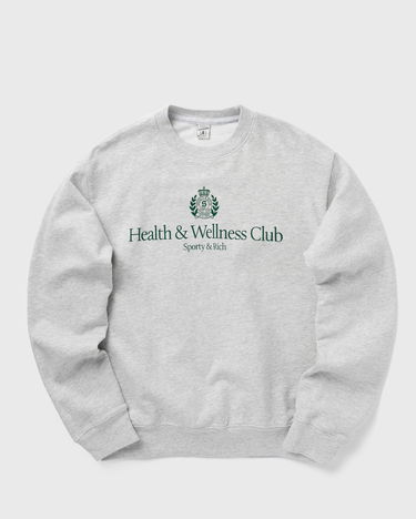 Суитчър Sporty & Rich H&W Crest Crewneck Sweatshirt Сиво | ST071511241GY03, 0