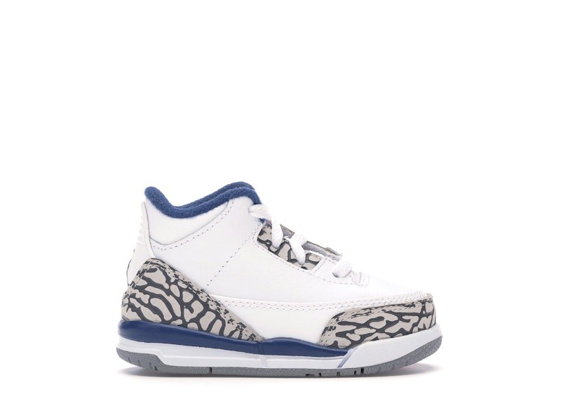 Кецове и обувки Jordan Jordan 3 Retro True Blue (TD) Бяло | 832033-106/832033-104, 0