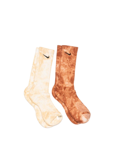 Чорапи Nike Everyday Plus Cushioned Tie-Dye Crew 2 Pairs Многоцветен | DM3407-908