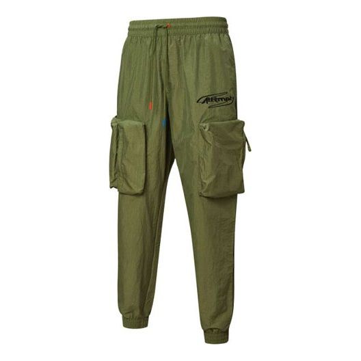 Карго панталони Puma PUMA x ATTEMPT Crossover Casual Woven Pants Зелено | 598944-75, 0