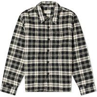 Риза Officine Générale Harring Padded Check Overshirt "Black/Ecru" Черно | W23MOVS070, 1