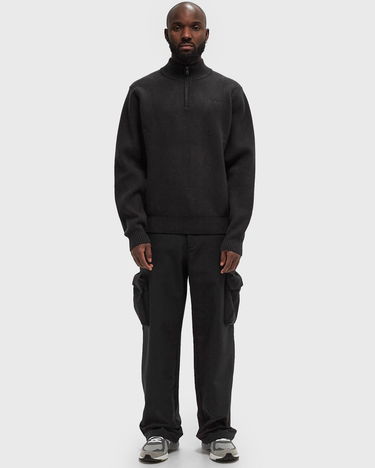 Пуловер ØLÅF Knitted Drift Mock Neck Sweater Черно | M180702-CHARCOAL, 1