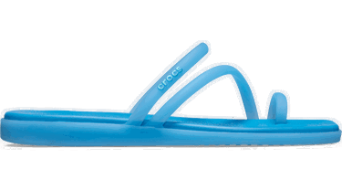 Кецове и обувки Crocs Miami Frosted Toe Loop Sandals Синьо | 211253-4WD, 0