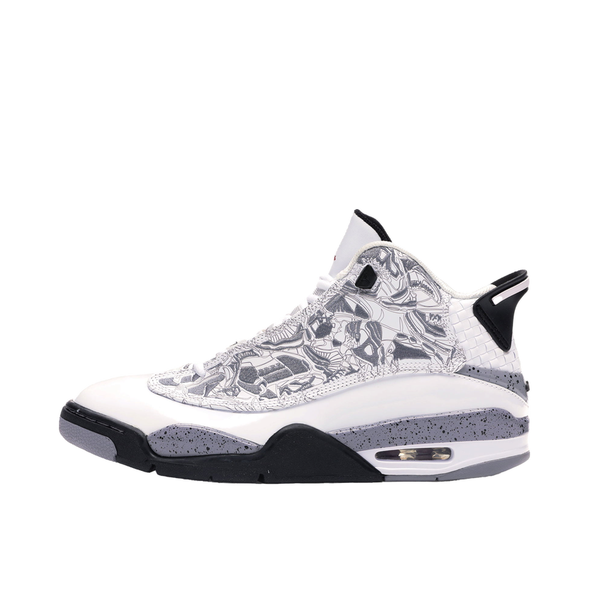 Кецове и обувки Jordan Jordan Dub Zero White Cement Бяло | 311046-161