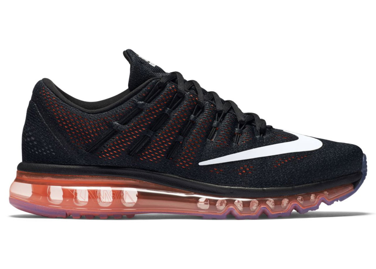 Кецове и обувки Nike Air Max 2016 Black Total Crimson Черно | 806771-008, 0