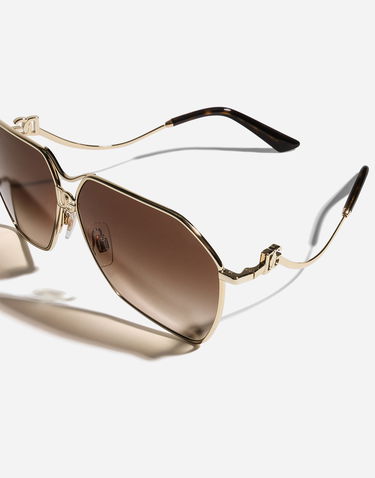 Слънчеви очила Dolce & Gabbana Dg Filo Geometric Frame Gradient Sunglasses New Arrivals Металик | VG2326VM2139V000, 3