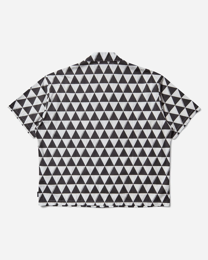 Риза Neighborhood Triangle Pattern Hawaiian Shirt Черно | 251TSNH-SHM12 WH