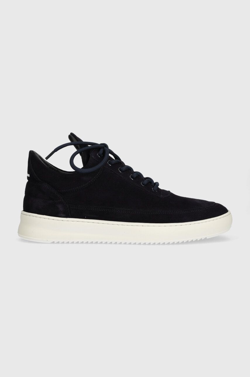 Кецове и обувки Filling Pieces Low Top Suede Organic Синьо | 10122791658, 0