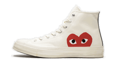 Кецове и обувки Converse Comme des Garçons x Chuck Taylor All Star Hi "Milk" Бежово | 150205C, 2