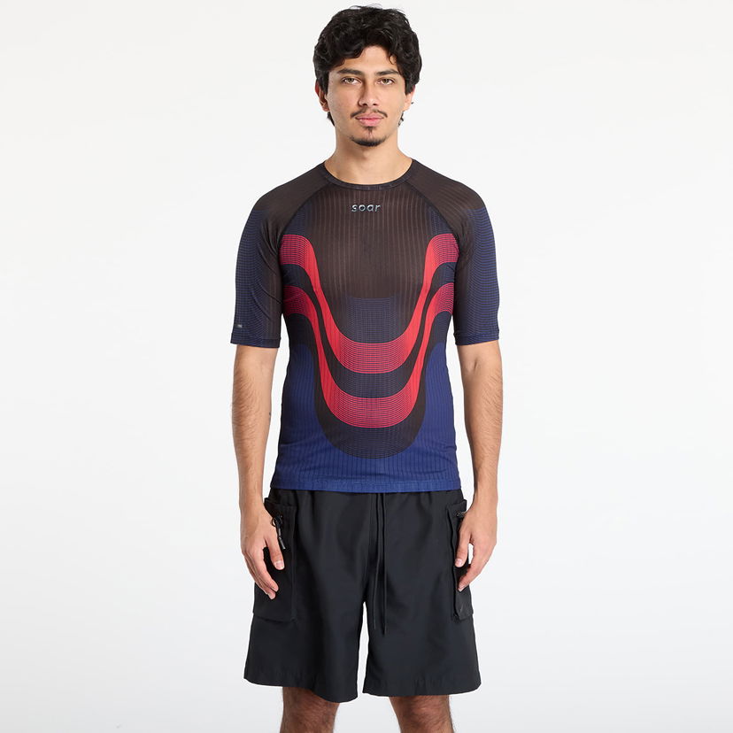 Тениска Soar Running Race Tee T-Shirt Многоцветен | AW25-ST9M-BLK
