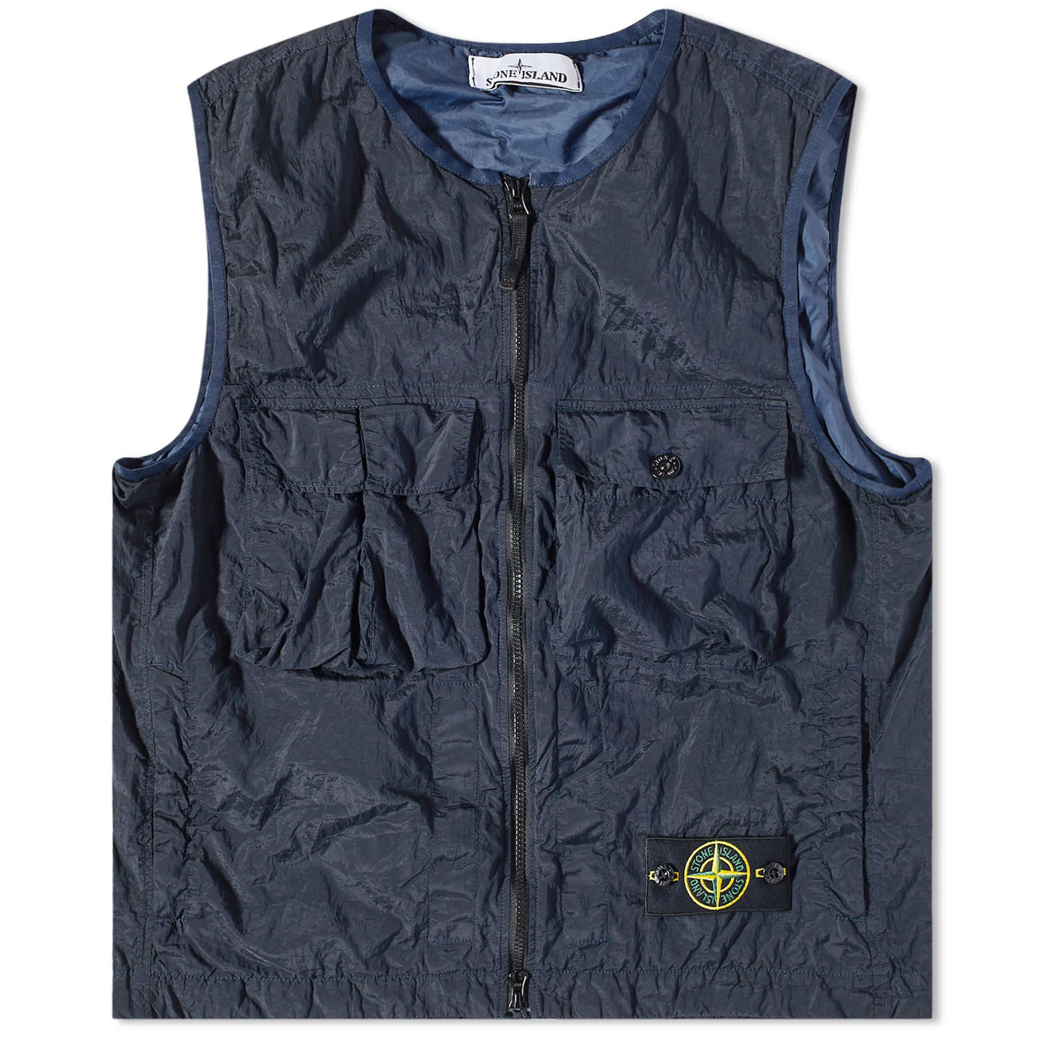 Жилетка Stone Island Nylon Metal Vest Тъмно синьо | 7815G0619-V0020, 0