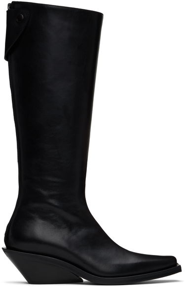 Pокля Ann Demeulemeester Ann Demeulemeester Auke Pointy Tall Boots Черно | 2402-W-R35-LT141-099, 0