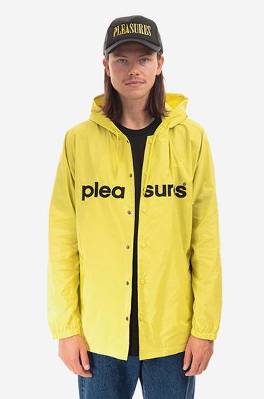 Яке Pleasures Coaches Jacket Жълто | P22F015, 0