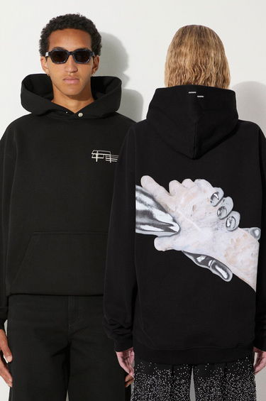 Суитчър Filling Pieces Handshake Elements Hoodie Черно | 80614111861, 0