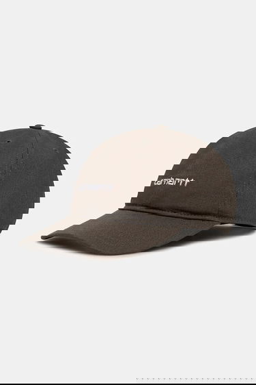 Шапка с козирка Carhartt WIP Canvas Script Baseball Cap Зелено | I028876.3CDXX, 0