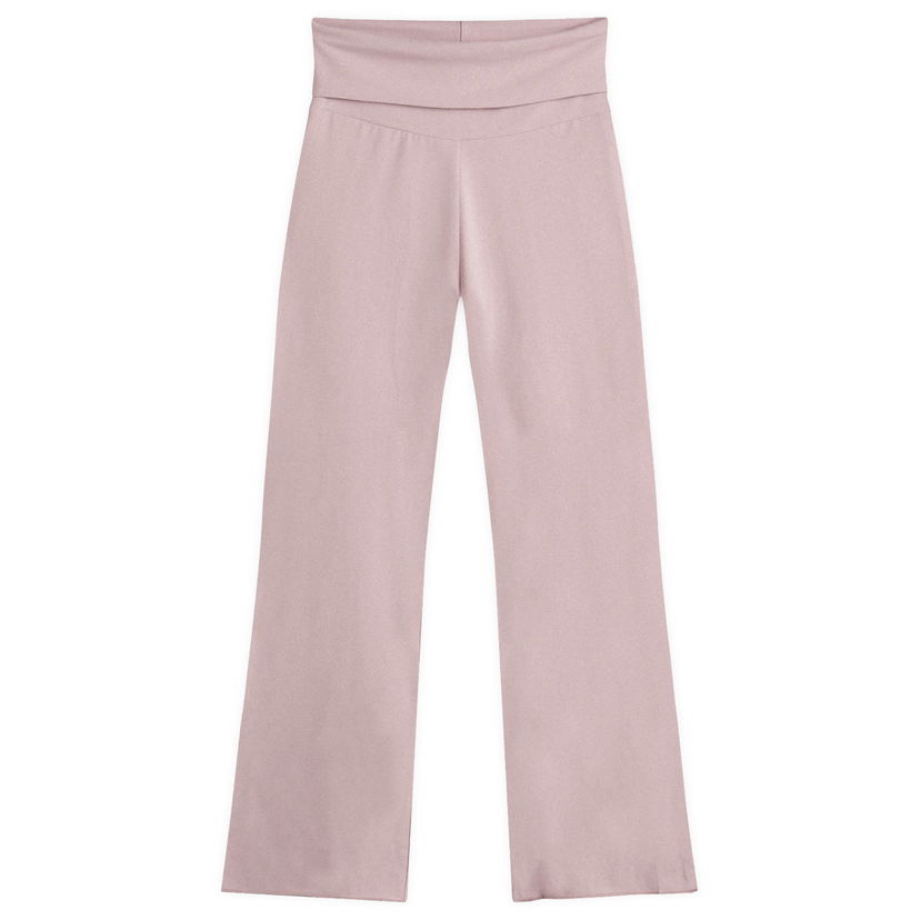 Панталони SKIMS Foldover Jersey Pant Розово | AP-PNT-0715-DUSK