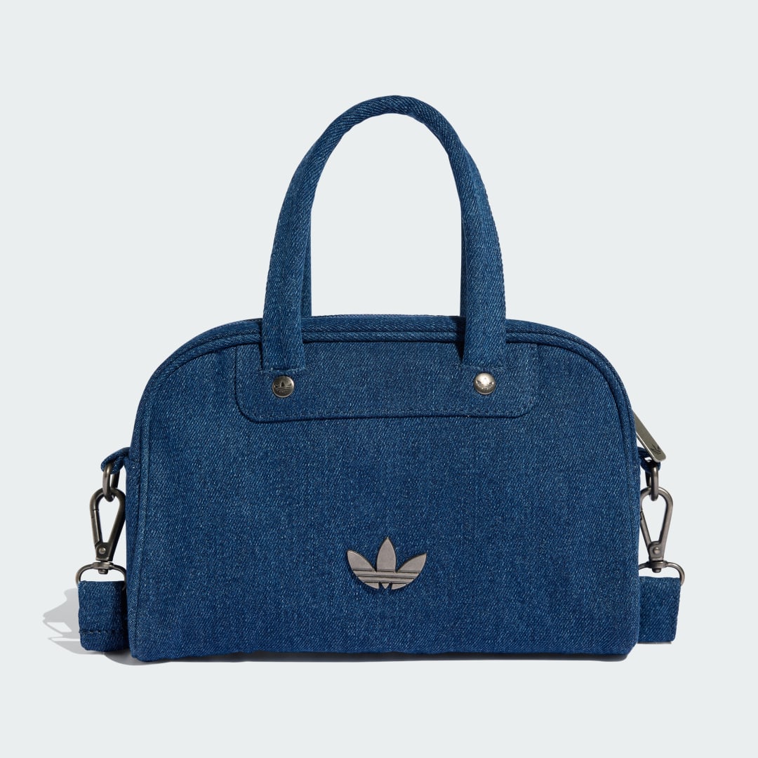 Дамска чанта adidas Performance ADICOLOR Mini Denim Bowling Bag Синьо | KD7897, 0