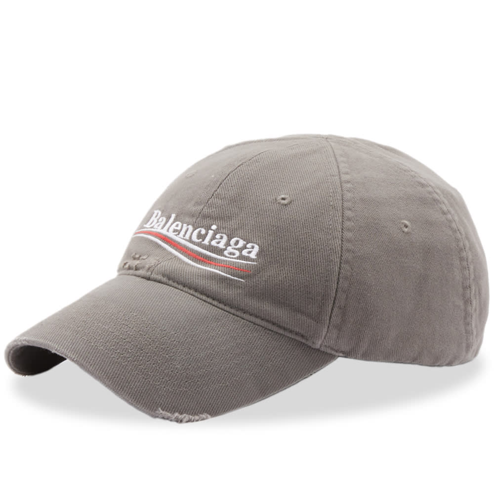 Шапка с козирка Balenciaga Political Campaign Cap Сиво | 719363-410B2-1290, 0
