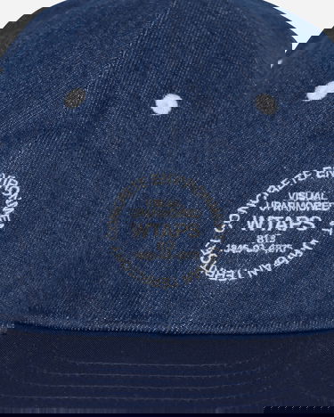 Шапка с козирка WTAPS WTAPS T-6M 05 Denim Baseball Cap Синьо | 251HCDT-HT05 INDIGO, 6