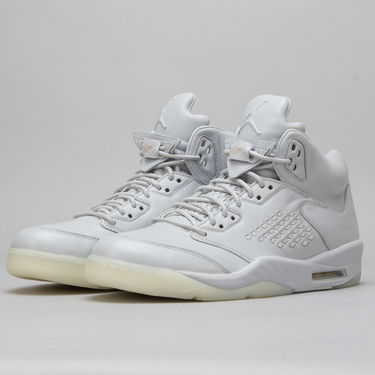 Кецове и обувки Jordan Air Jordan 5 Retro Premium ''Pure Platinum'' Сиво | 881432-003, 1
