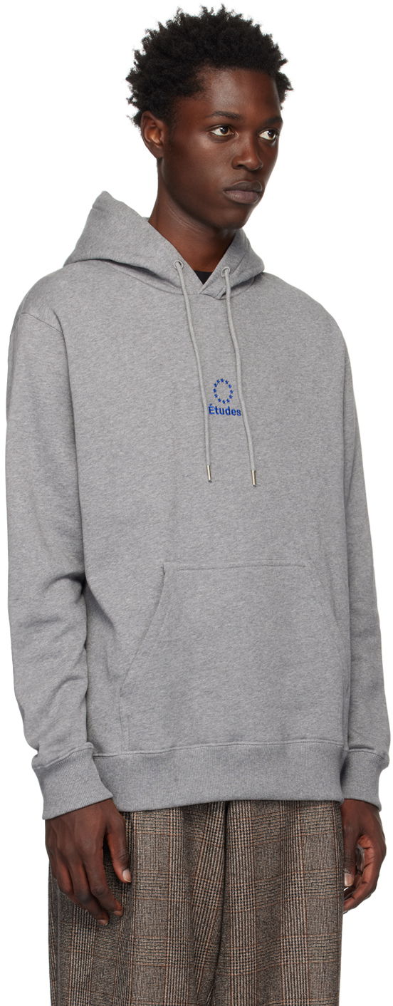 Суитчър Études Klein Logo Hoodie Сиво | H22MM252OC20GR, 1