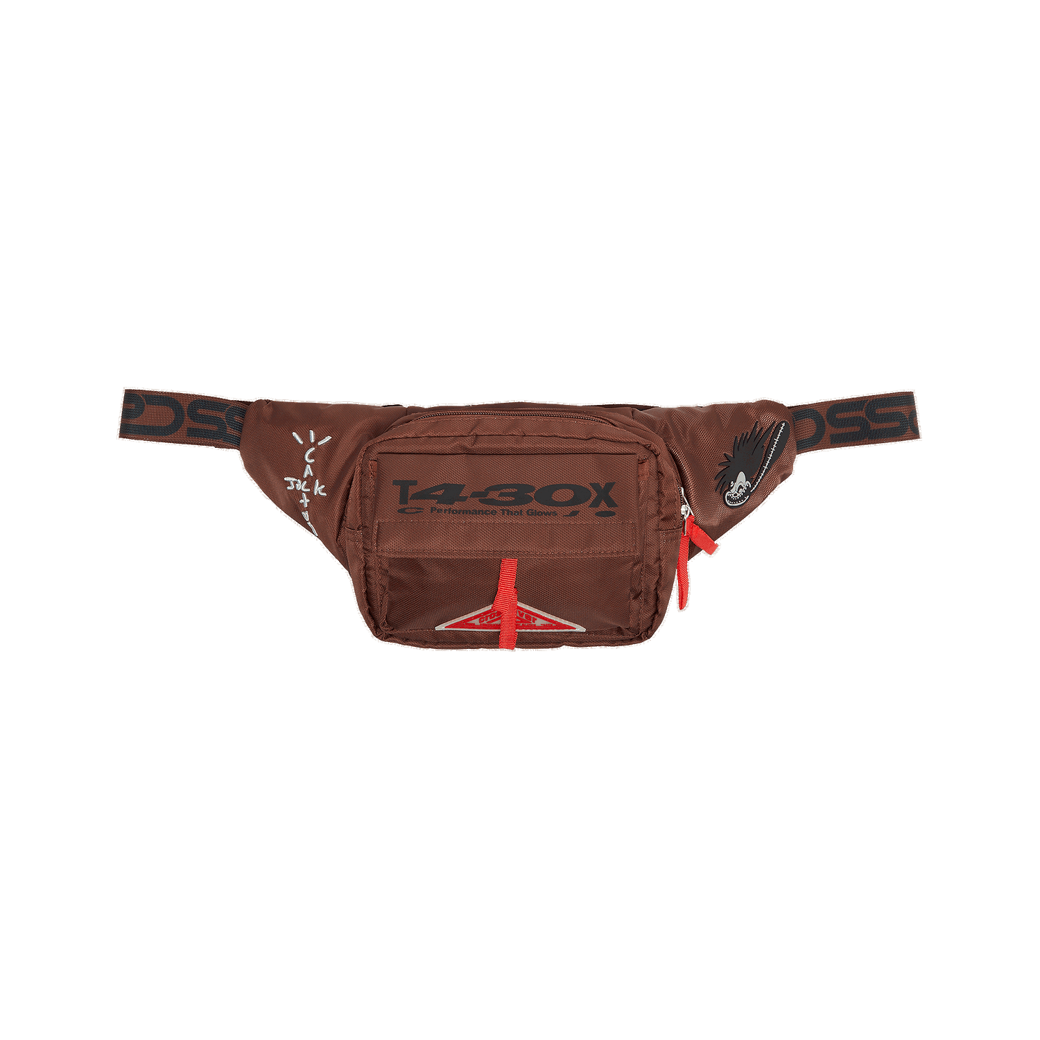 Чанта за кръста Cactus Jack by Travis Scott Fanny Pack Кафяво | CJJ6 TB30 BROW, 0