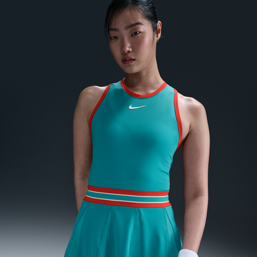 Pокля Nike NikeCourt Slam Dri-FIT Tennis Dress Тюркоазено | FZ6742-345, 1