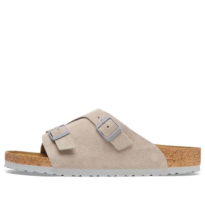 Кецове и обувки Birkenstock Zurich Suede Leather Sandals Бежово | 1027725