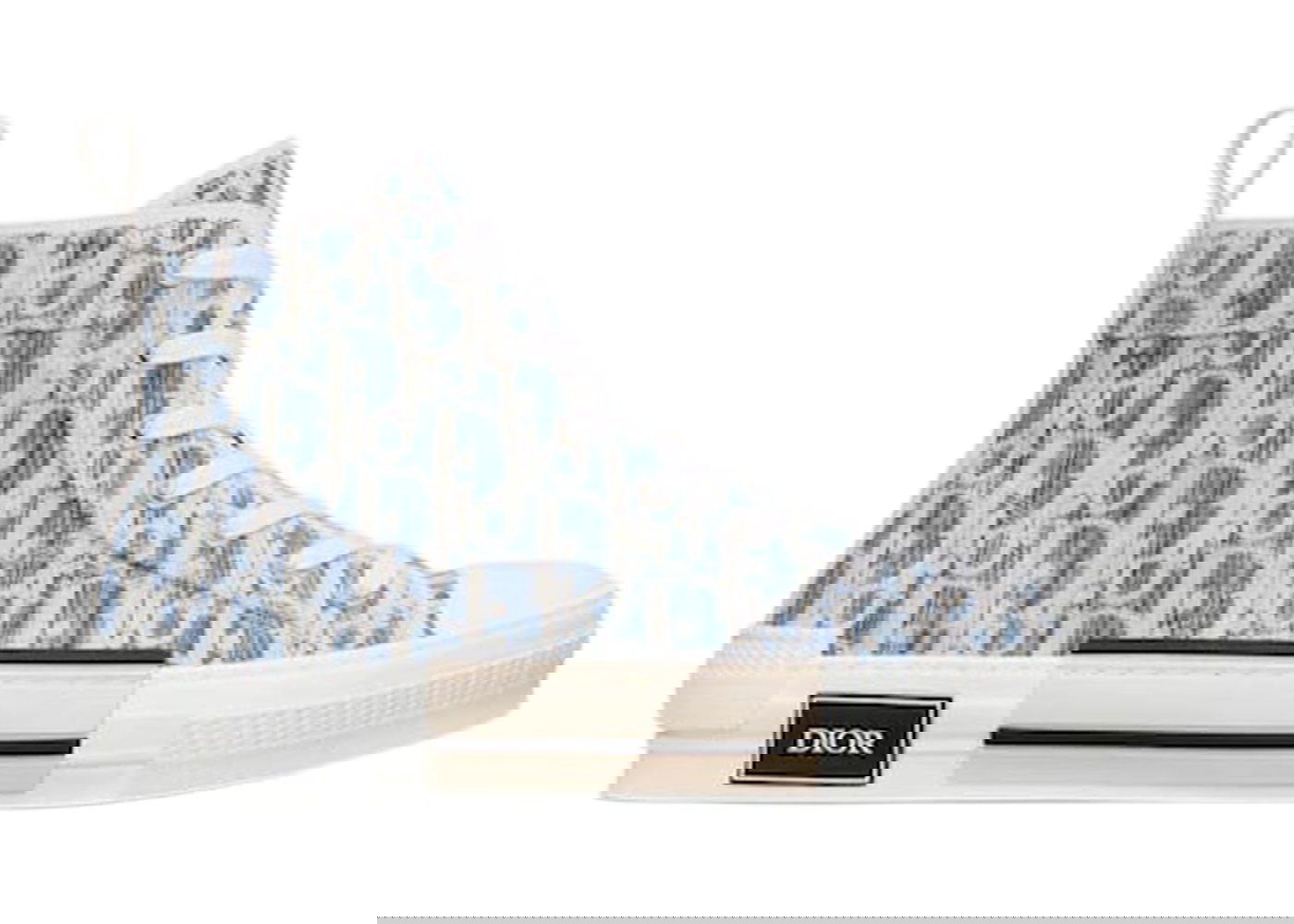Кецове и обувки Dior B23 High Oblique Kasuri Синьо | 3SH118ZLA_H560, 0