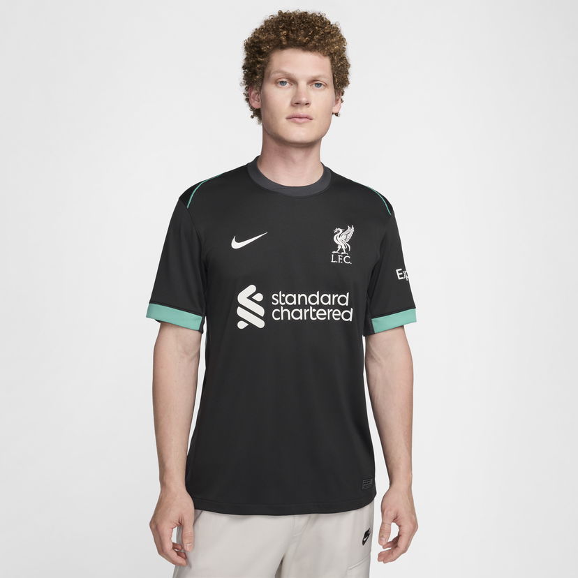 Фланелка Nike Dri-FIT Liverpool FC Stadium 2024/25 Replica Черно | FN8780-322