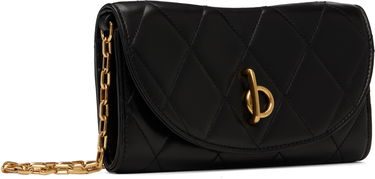 Портфейл Burberry Burberry Rocking Horse Chain Strap Quilted Wallet Bag Черно | 8103260, 1
