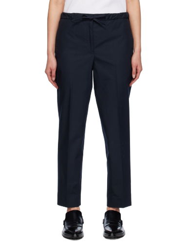 Панталони Jil Sander Cropped Trousers Тъмно синьо | J40KA0015_J45039