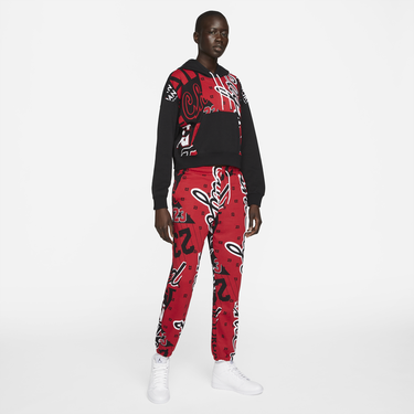 Суитчър Jordan Jordan Fleece All-over Printed Hoodie Многоцветен | DD9295-010, 2