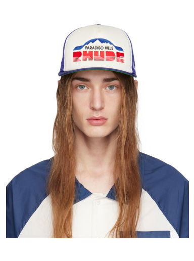 Шапка с козирка Rhude Paradiso Hills Cap Тъмно синьо | RHFW23HA05012032