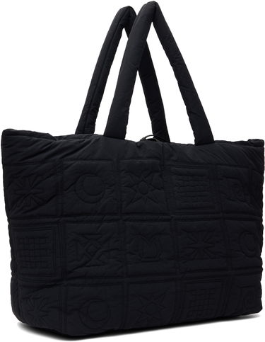 Облекло Nanushka Black Symbol Tote Черно | NU24FWBT12451, 1