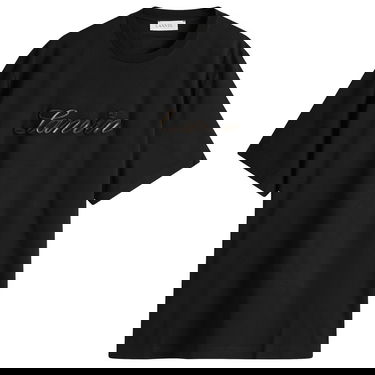 Тениска LANVIN Denim Script Logo T-Shirt Черно | RM-TS0115-J171-P25-10, 1