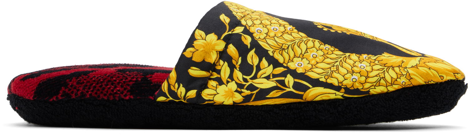 Аксесоари Versace Versace 'I Heart Baroque' Slippers Многоцветен | ZSLB00002_1A12646_5R520, 0