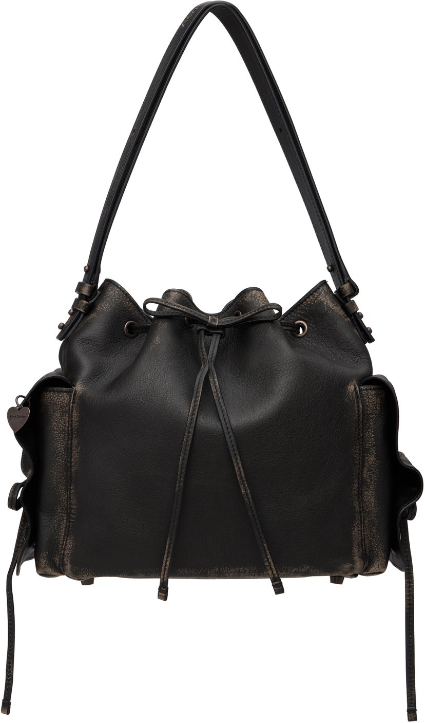 Дамска чанта Acne Studios Acne Studios Multipocket Bucket Bag Черно | A10454-