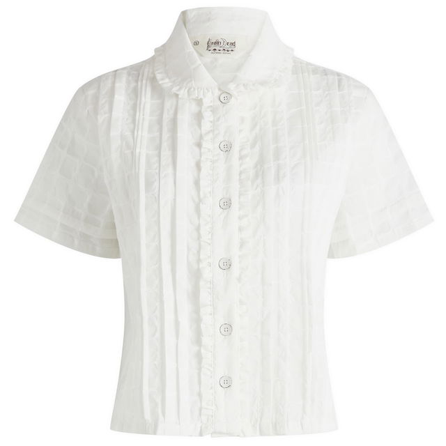 Mercado Square Shirt White