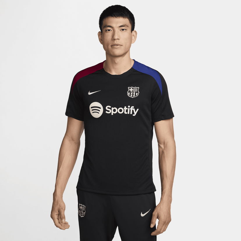 Тениска Nike Dri-FIT FC Barcelona Strike Черно | FN9816-011