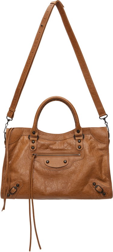 Дамска чанта Balenciaga Balenciaga 'Le City' Medium Bag Кафяво | 823058 2ABEK, 3