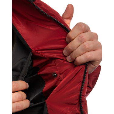 Пухо яке Karl Kani Karl Kani Retro Essential Puffer Jacket Червено | PD00007603, 4