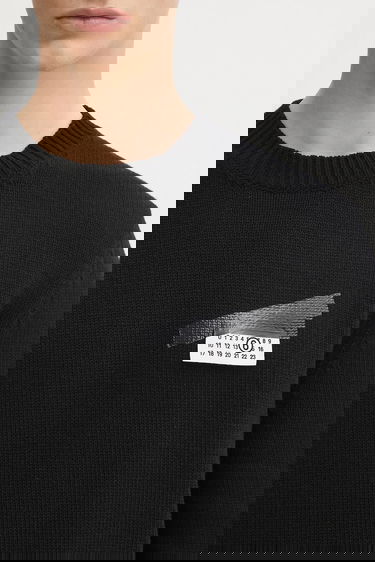 Пуловер Maison Margiela MM6 Maison Margiela Wool Sweater Черно | SH2HL0030.M13168.900S, 3