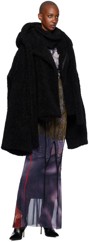 Палта Ottolinger Ottolinger Wrap Teddy Short Jacket Черно | 1230703921, 3